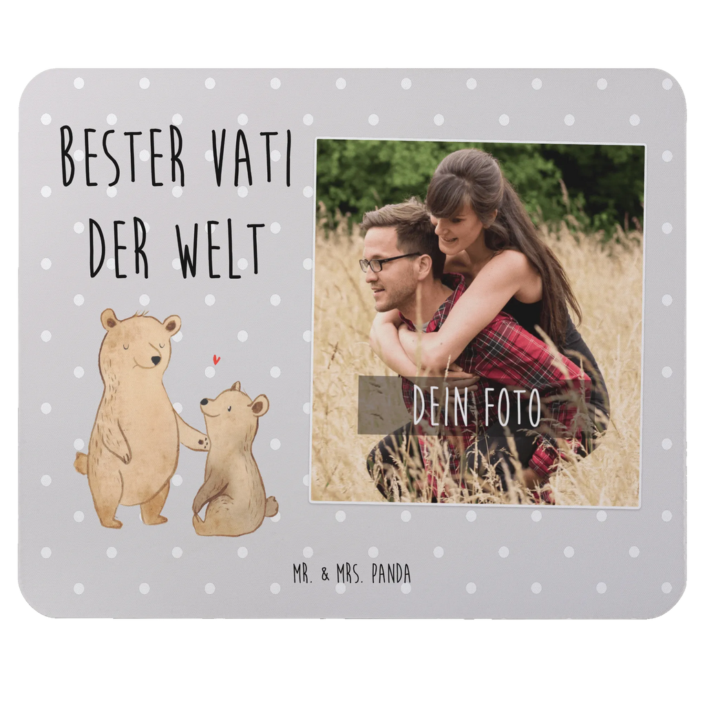 Personalisiertes Foto Mauspad Bär Bester Vati der Welt Personalisiertes Foto Mauspad, für, Dankeschön, Geschenk, Schenken, Geburtstag, Geburtstagsgeschenk, Geschenkidee, Danke, Bedanken, Mitbringsel, Freude machen, Geschenktipp, Vater, Papa, Dad, Daddy, Paps, Papi, Vati, Eltern, Geschenk Vater, Mann, Familie, Bester, Kleinigkeit