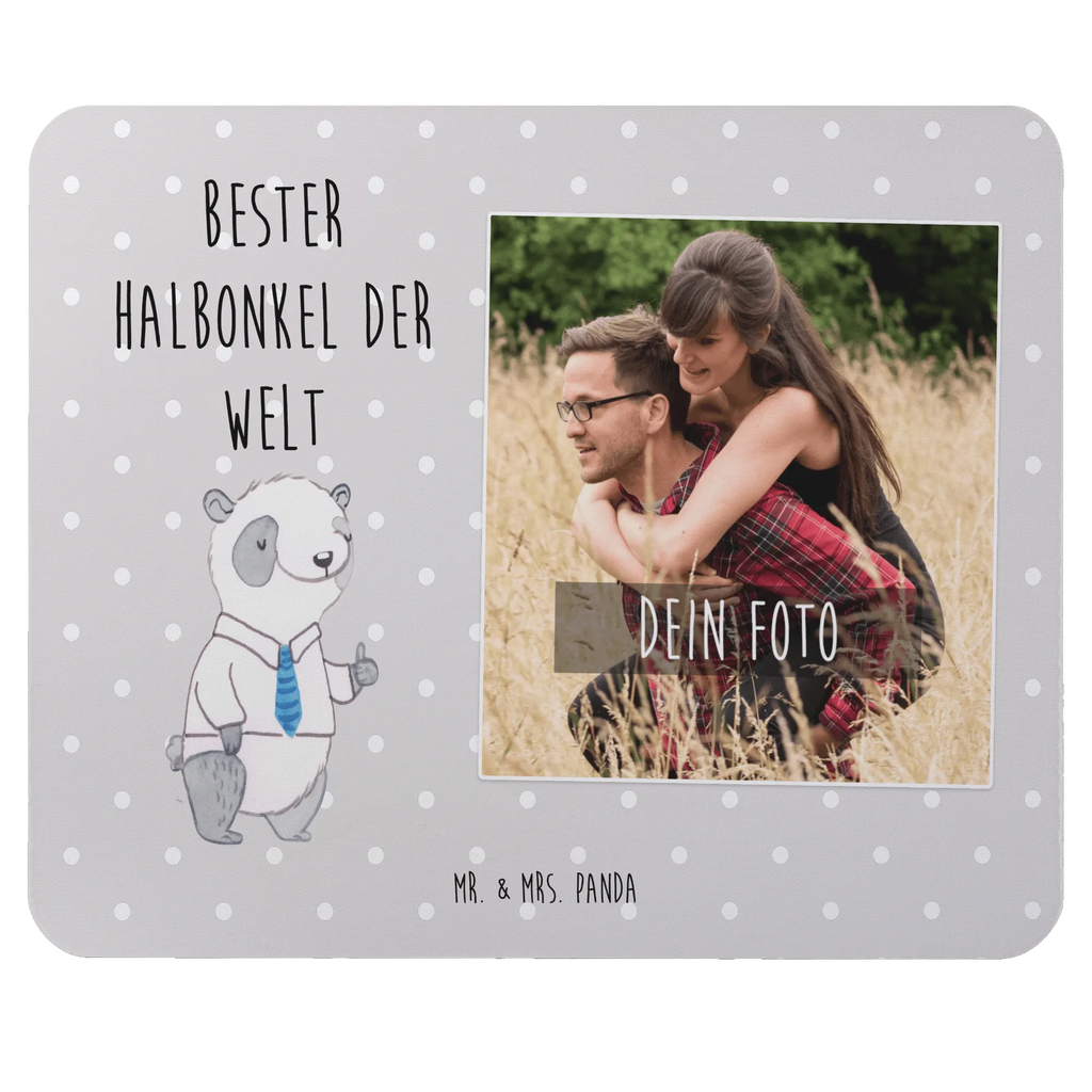 Personalisiertes Foto Mauspad Panda Bester Halbonkel der Welt Personalisiertes Foto Mauspad, für, Dankeschön, Geschenk, Schenken, Geburtstag, Geburtstagsgeschenk, Geschenkidee, Danke, Bedanken, Mitbringsel, Freude machen, Geschenktipp, Onkel, bester Onkel, Halbonkel, Stiefonkel, Stief, Stiefgeschwister, Familie, Kleinigkeit