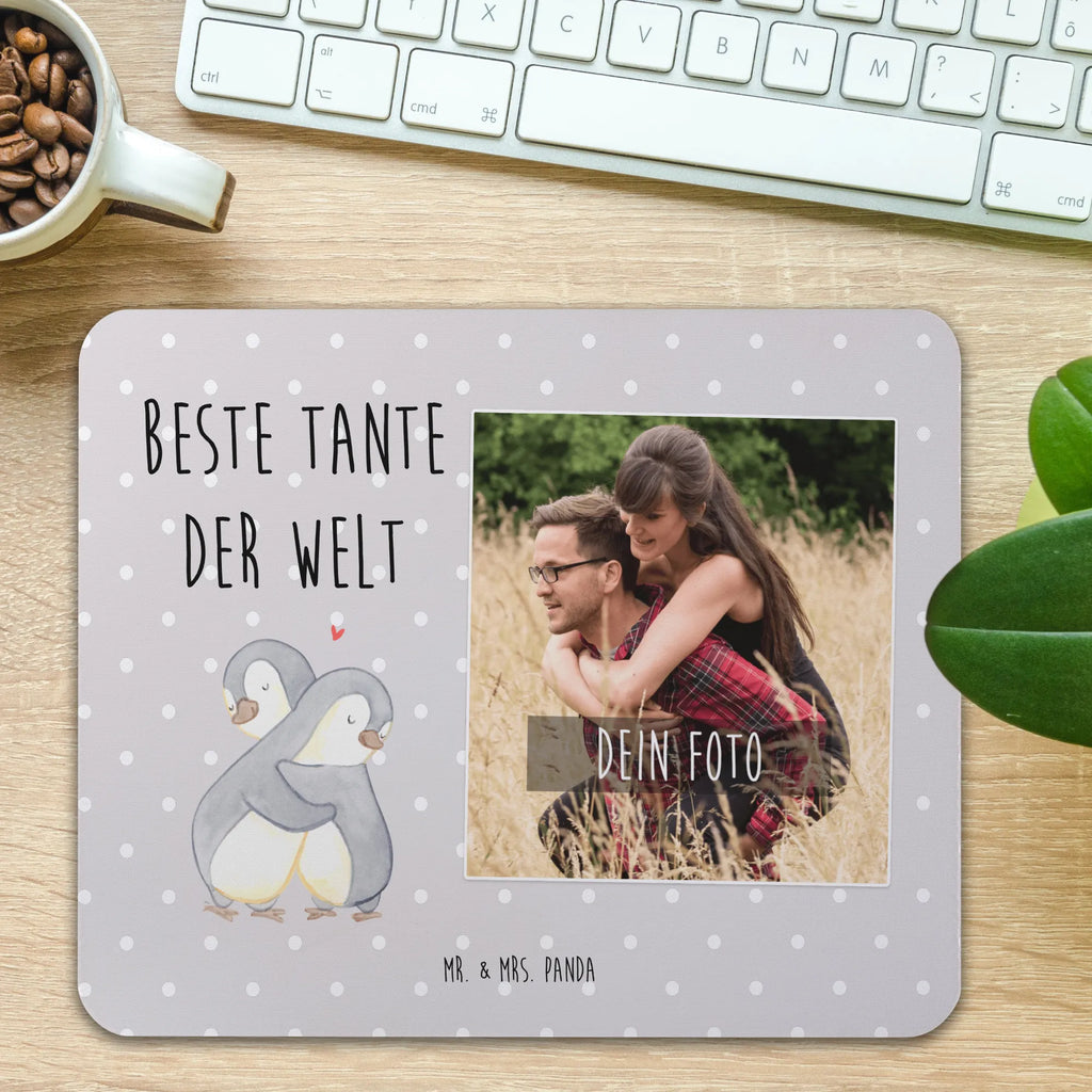 Personalisiertes Foto Mauspad Pinguin Beste Tante der Welt Personalisiertes Foto Mauspad, für, Dankeschön, Geschenk, Schenken, Geburtstag, Geburtstagsgeschenk, Geschenkidee, Danke, Bedanken, Mitbringsel, Freude machen, Geschenktipp, Tante, Patentante, Paten Tante, Lieblingstante, Taufpartner, Taufe, Familie, Kleinigkeit, Nichte, Neffe