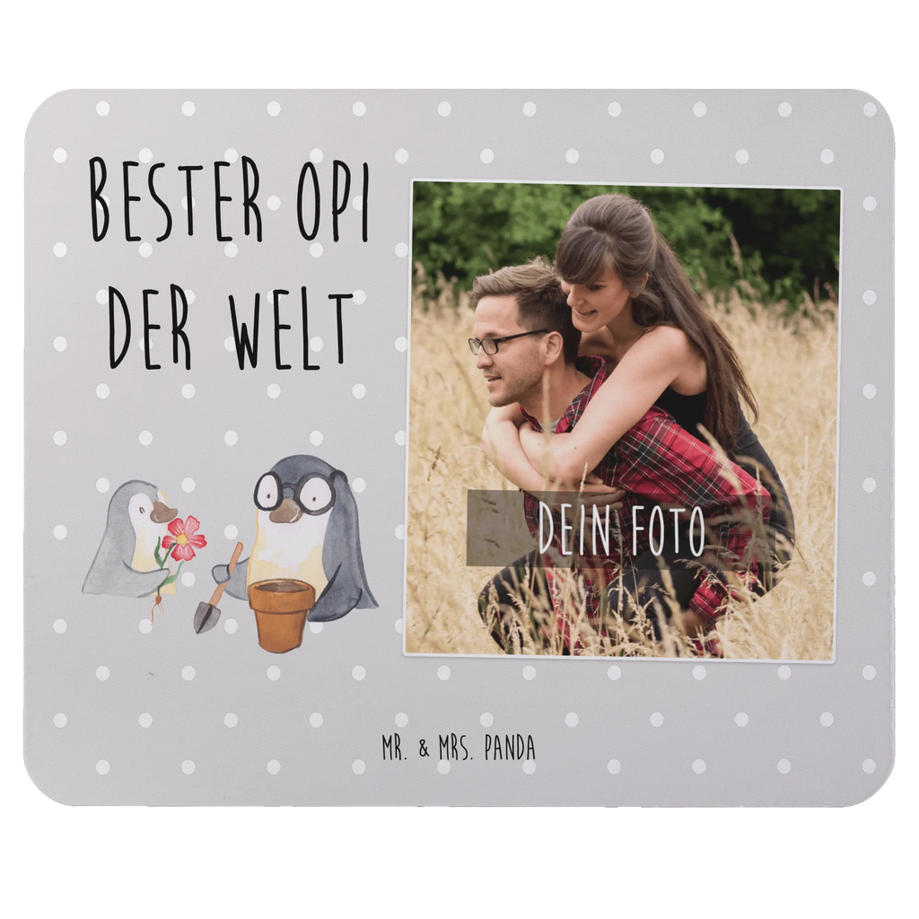 Personalisiertes Foto Mauspad Pinguin Bester Opi der Welt Personalisiertes Foto Mauspad, für, Dankeschön, Geschenk, Schenken, Geburtstag, Geburtstagsgeschenk, Geschenkidee, Danke, Bedanken, Mitbringsel, Freude machen, Geschenktipp, Großvater, Grossvater, Opa, Opi. Großpapa, Großeltern, Nichte, Neffe, Kleinigkeit, Oppa, Oppi, Bester