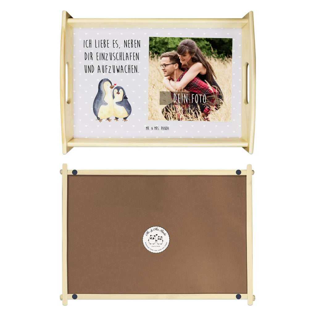 Personalisiertes Foto Serviertablett Pinguine Einschlafen Personalisiertes Service Tablett, Liebe, Partner, Freund, Freundin, Ehemann, Ehefrau, Heiraten, Verlobung, Heiratsantrag, Liebesgeschenk, Jahrestag, Hocheitstag, Valentinstag, Geschenk für Frauen, Hochzeitstag, Mitbringsel, Geschenk für Freundin, Geschenk für Partner, Liebesbeweis, für Männer, für Ehemann