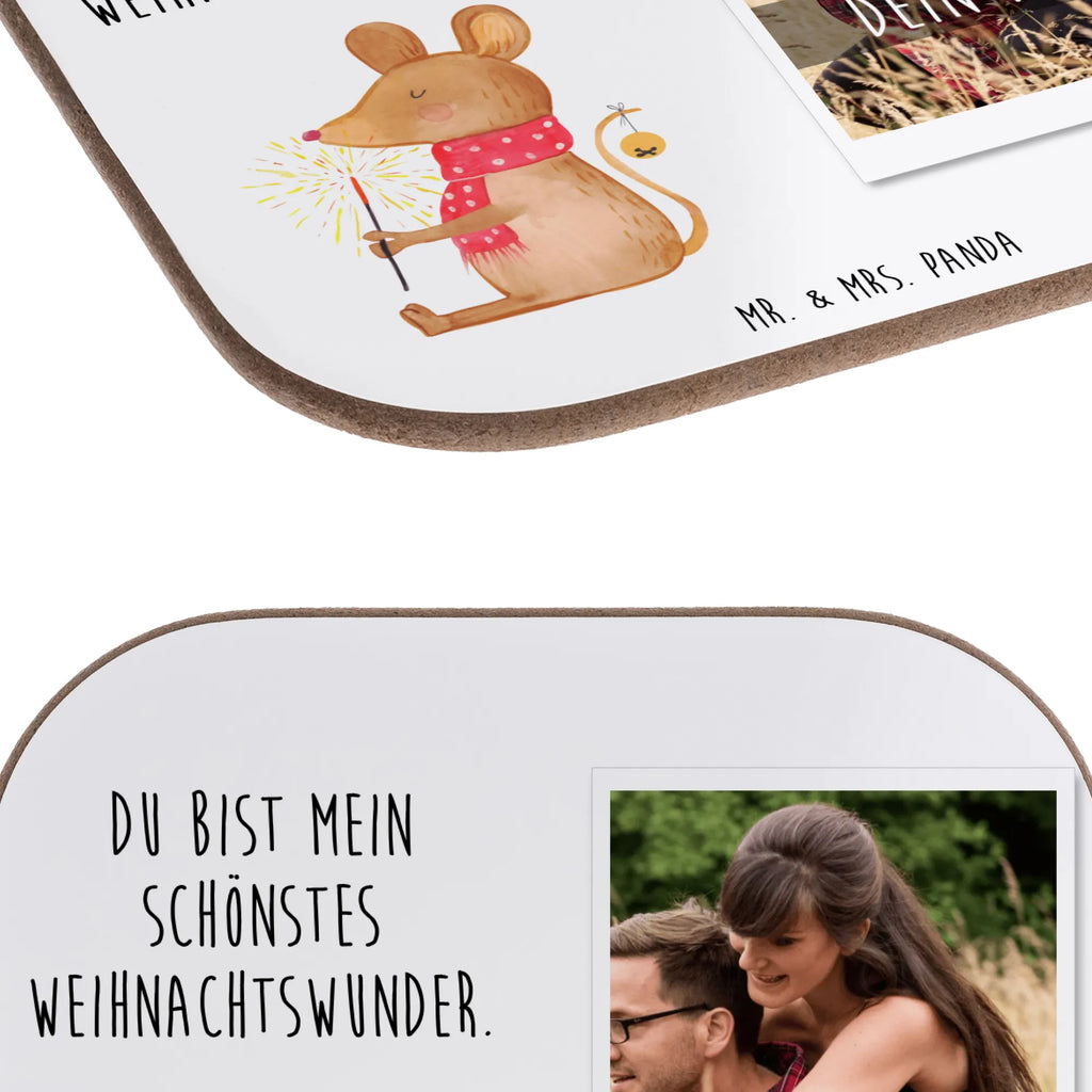 Personalisierter Foto Untersetzer Maus Weihnachten Personalisierter Foto Untersetzer, Winter, Weihnachten, Weihnachtsdeko, Nikolaus, Advent, Heiligabend, Wintermotiv, Frohe Weihnachten, Weihnachtsgruß, Weihnachtsmotiv, Maus, Mäuschen, Weihnachtswunder