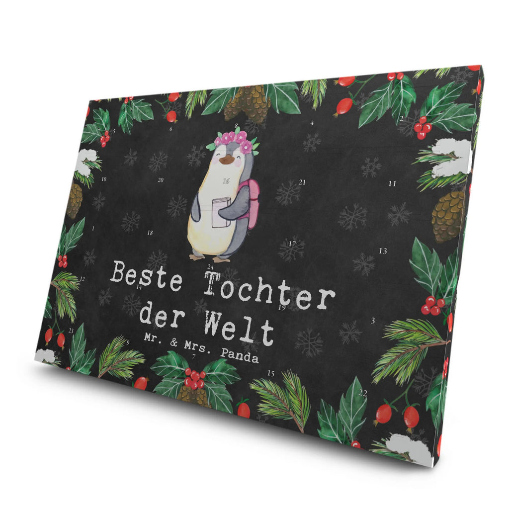 Tee Adventskalender Pinguin Beste Tochter der Welt Adventskalender, Kerzen Adventskalender, Duftkerzen Adventskalender, für, Dankeschön, Geschenk, Schenken, Geburtstag, Geburtstagsgeschenk, Geschenkidee, Danke, Bedanken, Mitbringsel, Freude machen, Geschenktipp, Tochter, Töchter, Töchterchen, Geburt, Kleine, Mutter, Vater, Kind, Kinder, Familie, Belohnung