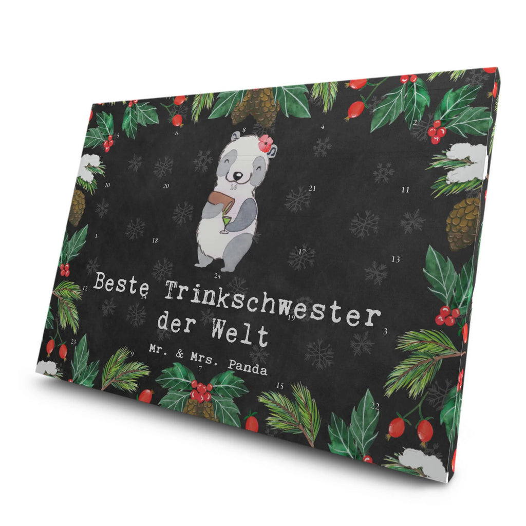 Tee Adventskalender Panda Beste Trinkschwester der Welt Adventskalender, Kerzen Adventskalender, Duftkerzen Adventskalender, für, Dankeschön, Geschenk, Schenken, Geburtstag, Geburtstagsgeschenk, Geschenkidee, Danke, Bedanken, Mitbringsel, Freude machen, Geschenktipp, Trinkschwester, Saufschwester, Schwester, Sister, Freundin, Party, Bae, Trinken, Alkohol, Wochenende, Kleinigkeit, Sister from another Mister