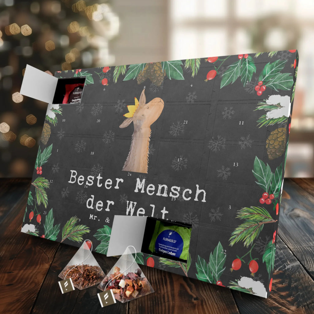 Tee Adventskalender Lama Bester Mensch der Welt Adventskalender, Kerzen Adventskalender, Duftkerzen Adventskalender, für, Dankeschön, Geschenk, Schenken, Geburtstag, Geburtstagsgeschenk, Geschenkidee, Danke, Bedanken, Mitbringsel, Freude machen, Geschenktipp, Lieblingsmensch, Liebling, Lieblings Mensch, tollster Mensch, Vorbild, Partner, Ehemann, Ehefrau, Liebe, Valentinstag