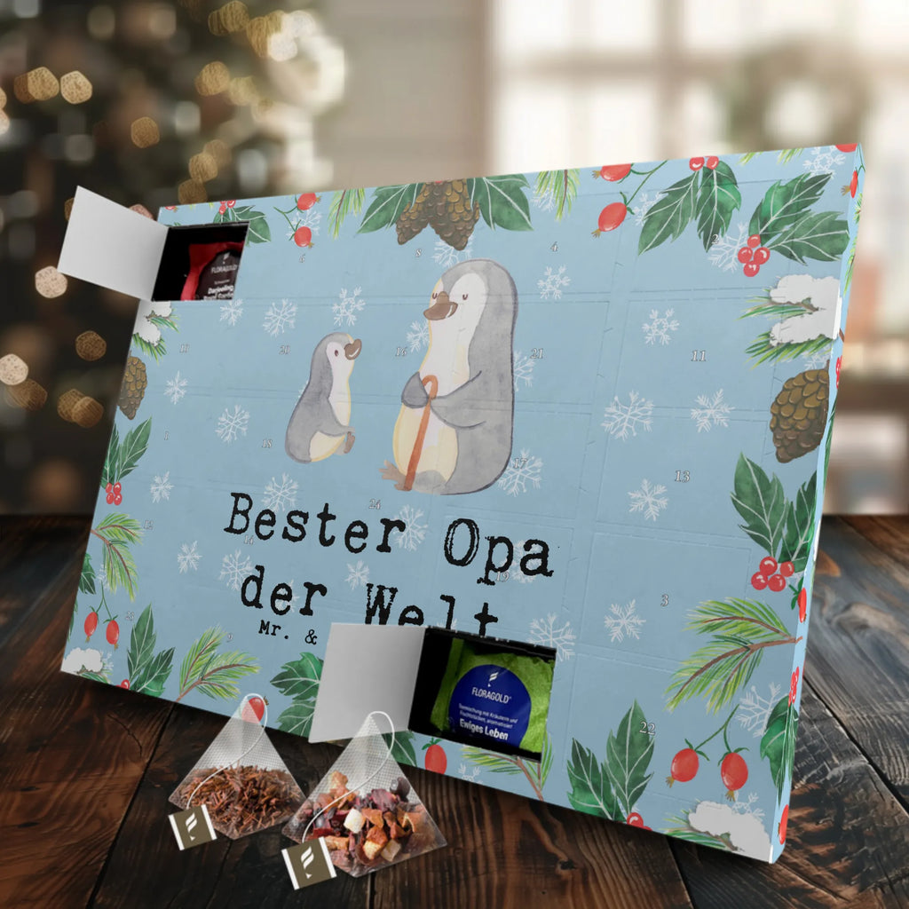 Tee Adventskalender Pinguin Bester Opa der Welt Adventskalender, Kerzen Adventskalender, Duftkerzen Adventskalender, für, Dankeschön, Geschenk, Schenken, Geburtstag, Geburtstagsgeschenk, Geschenkidee, Danke, Bedanken, Mitbringsel, Freude machen, Geschenktipp, Großvater, Grossvater, Opa, Opi. Großpapa, Großeltern, Enkel, Enkelin, Enkelkind, Kleinigkeit, Oppa, Oppi, Bester