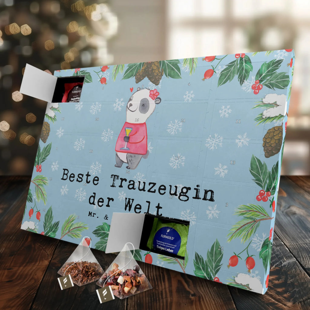 Tee Adventskalender Panda Beste Trauzeugin der Welt Adventskalender, Kerzen Adventskalender, Duftkerzen Adventskalender, für, Dankeschön, Geschenk, Schenken, Geburtstag, Geburtstagsgeschenk, Geschenkidee, Danke, Bedanken, Mitbringsel, Freude machen, Geschenktipp, Trauzeugin, Trauhzeugin, Freundin, Hochzeit, Heirat, JGA, Trauung, Kirche, Standesamt, Braut