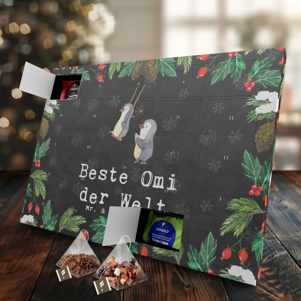 Tee Adventskalender Pinguin Beste Omi der Welt Adventskalender, Kerzen Adventskalender, Duftkerzen Adventskalender, für, Dankeschön, Geschenk, Schenken, Geburtstag, Geburtstagsgeschenk, Geschenkidee, Danke, Bedanken, Mitbringsel, Freude machen, Geschenktipp, Großmutter, Oma, Omi, Großpapa, Großmama, Enkel, Enkelin, Enkelkind, Kleinigkeit, Ommi, Omma, Bester