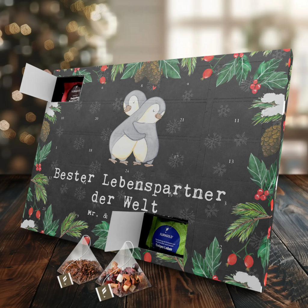 Tee Adventskalender Pinguin Bester Lebenspartner der Welt Adventskalender, Kerzen Adventskalender, Duftkerzen Adventskalender, für, Dankeschön, Geschenk, Schenken, Geburtstag, Geburtstagsgeschenk, Geschenkidee, Danke, Bedanken, Mitbringsel, Freude machen, Geschenktipp, Lebenspartner, Ehepartner, Partner, Ehemann, Ehefrau, Liebe, Freund, Freundin, Hochzeitstag, verliebt