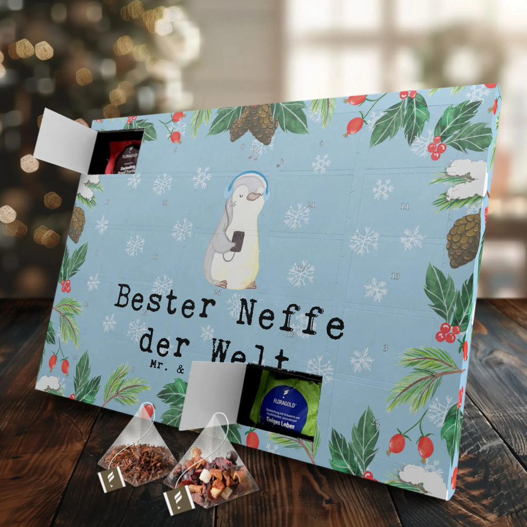 Tee Adventskalender Pinguin Bester Neffe der Welt Adventskalender, Kerzen Adventskalender, Duftkerzen Adventskalender, für, Dankeschön, Geschenk, Schenken, Geburtstag, Geburtstagsgeschenk, Geschenkidee, Danke, Bedanken, Mitbringsel, Freude machen, Geschenktipp, Neffe, Onkel, Tante, Patentante, Patentonkel, Patenkind, Taufe, Sohn der Schwester, Sohn des Bruders, Bester