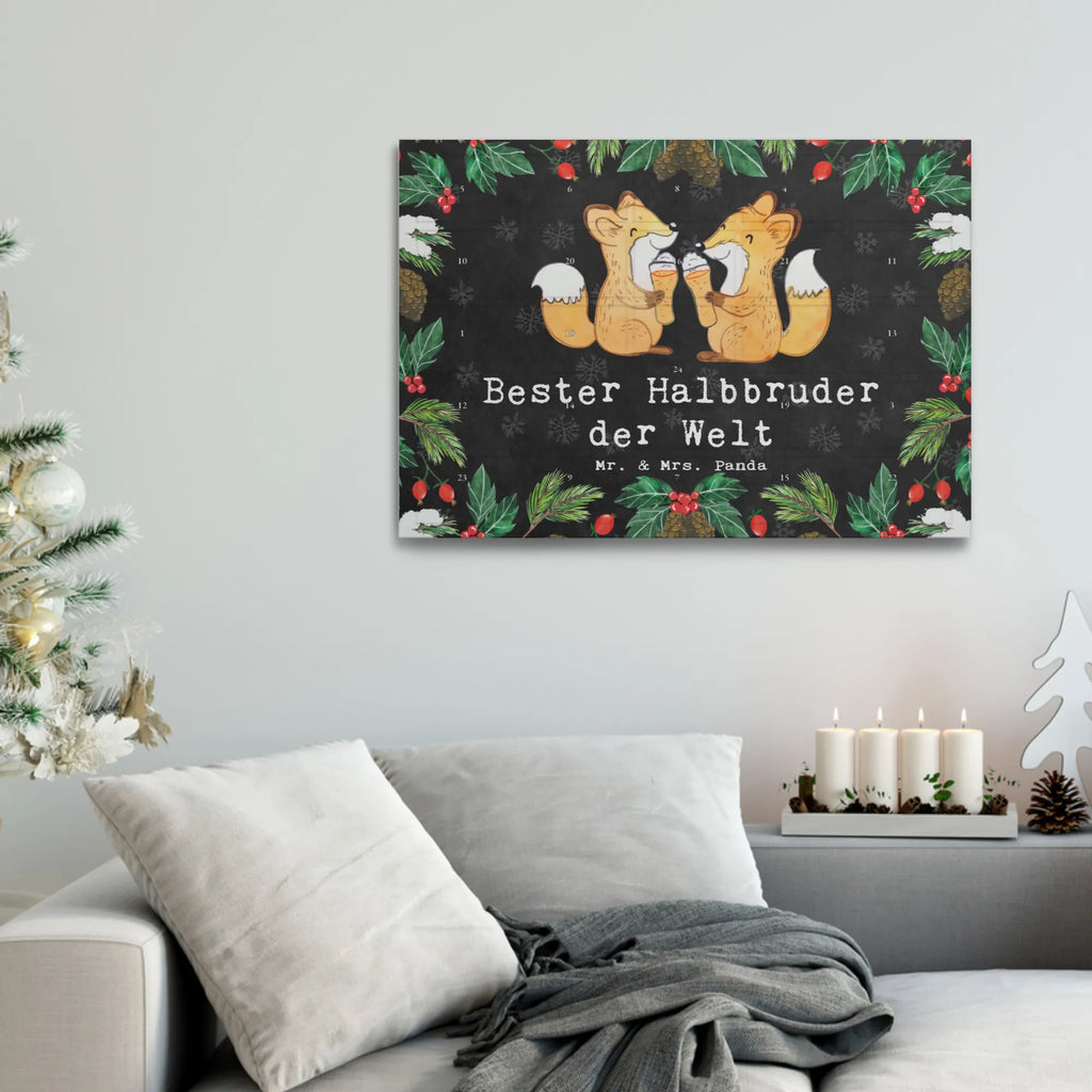 Tee Adventskalender Fuchs Bester Halbbruder der Welt Adventskalender, Kerzen Adventskalender, Duftkerzen Adventskalender, für, Dankeschön, Geschenk, Schenken, Geburtstag, Geburtstagsgeschenk, Geschenkidee, Danke, Bedanken, Mitbringsel, Freude machen, Geschenktipp, Halbbruder, Stiefbruder, Stief, Stiefgeschwister, Bruder, Brudi, Geschwister, Bruderherz, Schwester, Familie, Kleinigkeit, Brother, Bester, Sohn