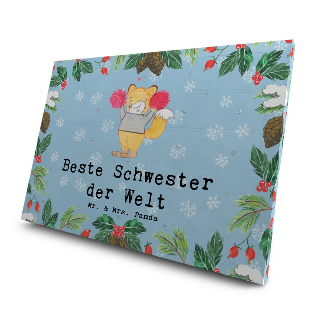 Tee Adventskalender Fuchs Beste Schwester der Welt Adventskalender, Kerzen Adventskalender, Duftkerzen Adventskalender, für, Dankeschön, Geschenk, Schenken, Geburtstag, Geburtstagsgeschenk, Geschenkidee, Danke, Bedanken, Mitbringsel, Freude machen, Geschenktipp, Schwester, Geschwister, Schwesterherz, Sister, Familie, Kleinigkeit, Beste, Tochter