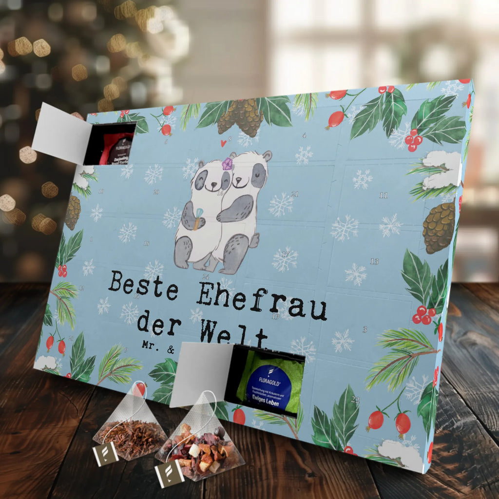 Tee Adventskalender Panda Beste Ehefrau der Welt Adventskalender, Kerzen Adventskalender, Duftkerzen Adventskalender, für, Dankeschön, Geschenk, Schenken, Geburtstag, Geburtstagsgeschenk, Geschenkidee, Danke, Bedanken, Mitbringsel, Freude machen, Geschenktipp, Ehefrau, Beste, Frau, Partnerin, Freundin, Traumfrau, Hochzeit, Liebling, Ehepartner, Ehe, Gattin, Lebensgefährtin, Braut, Kleinigkeit