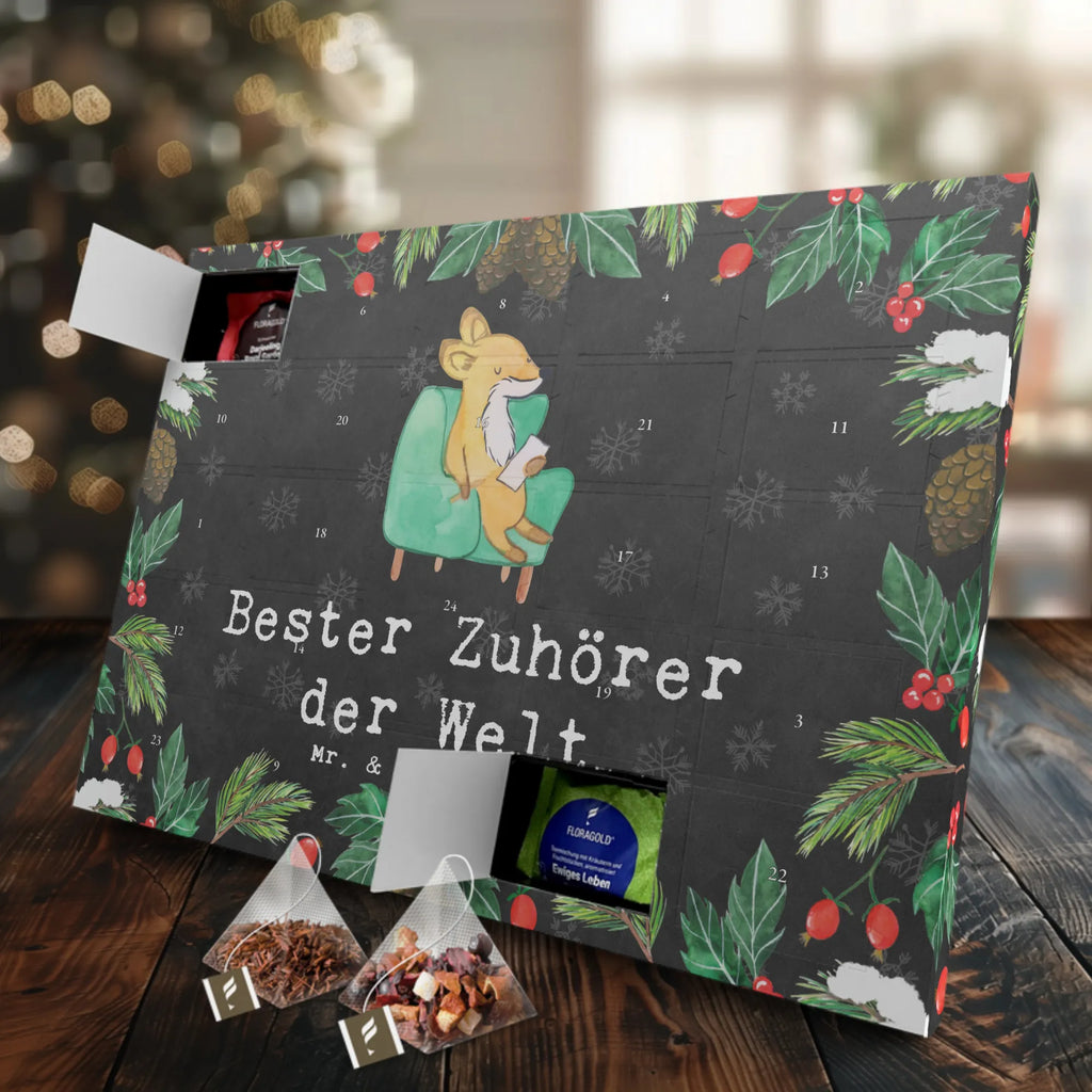 Tee Adventskalender Fuchs Bester Zuhörer der Welt Adventskalender, Kerzen Adventskalender, Duftkerzen Adventskalender, für, Dankeschön, Geschenk, Schenken, Geburtstag, Geburtstagsgeschenk, Geschenkidee, Danke, Bedanken, Mitbringsel, Freude machen, Geschenktipp, Zuhörer, Freund, Freundin, offenes Ohr, Hilfsbereit, Hilfe