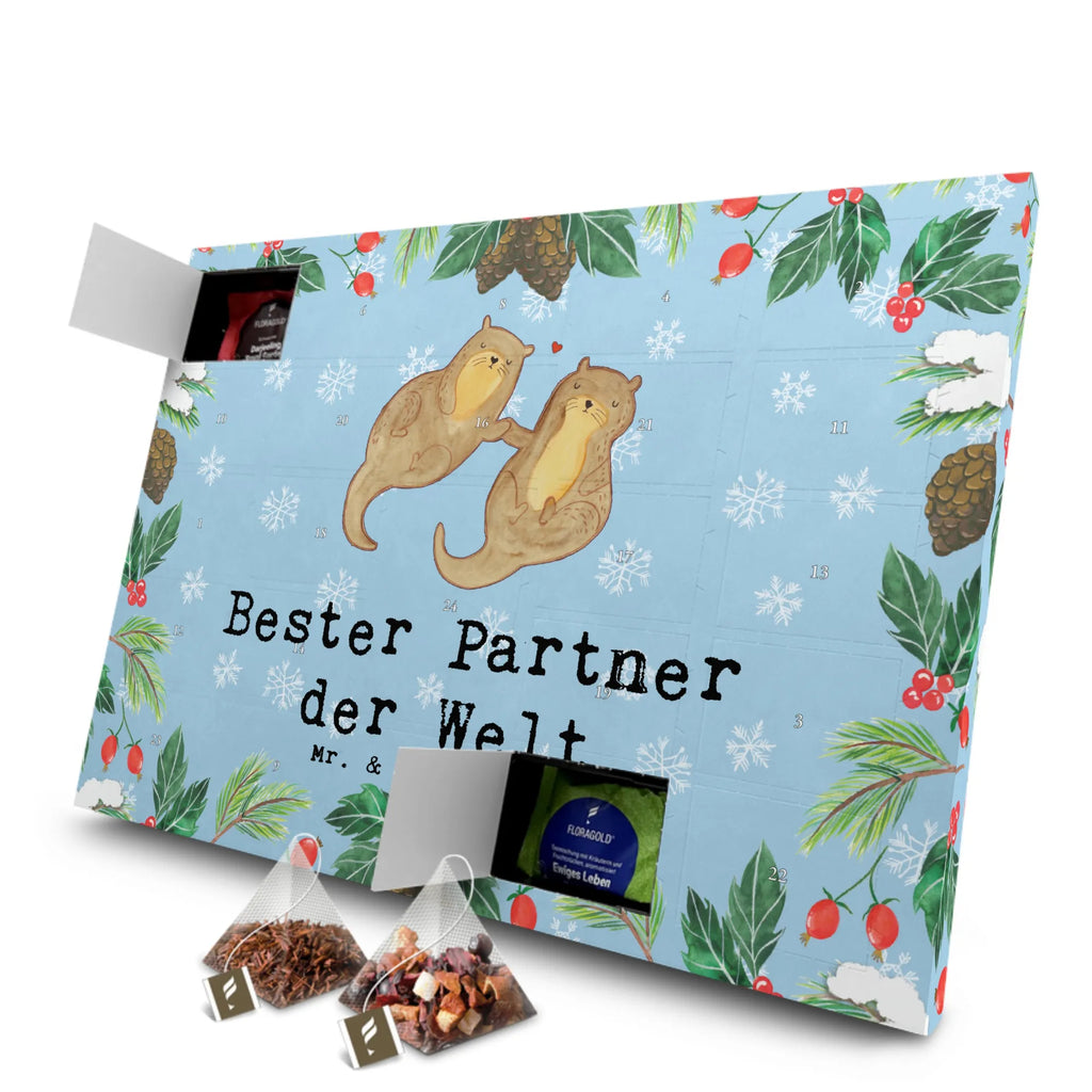 Tee Adventskalender Otter Bester Partner der Welt Adventskalender, Kerzen Adventskalender, Duftkerzen Adventskalender, für, Dankeschön, Geschenk, Schenken, Geburtstag, Geburtstagsgeschenk, Geschenkidee, Danke, Bedanken, Mitbringsel, Freude machen, Geschenktipp, Partner, Ehepartner, Mann, Frau, Ehefrau, Ehemann. Freundin, Freund, Lebensgefährte, Paar, Liebe