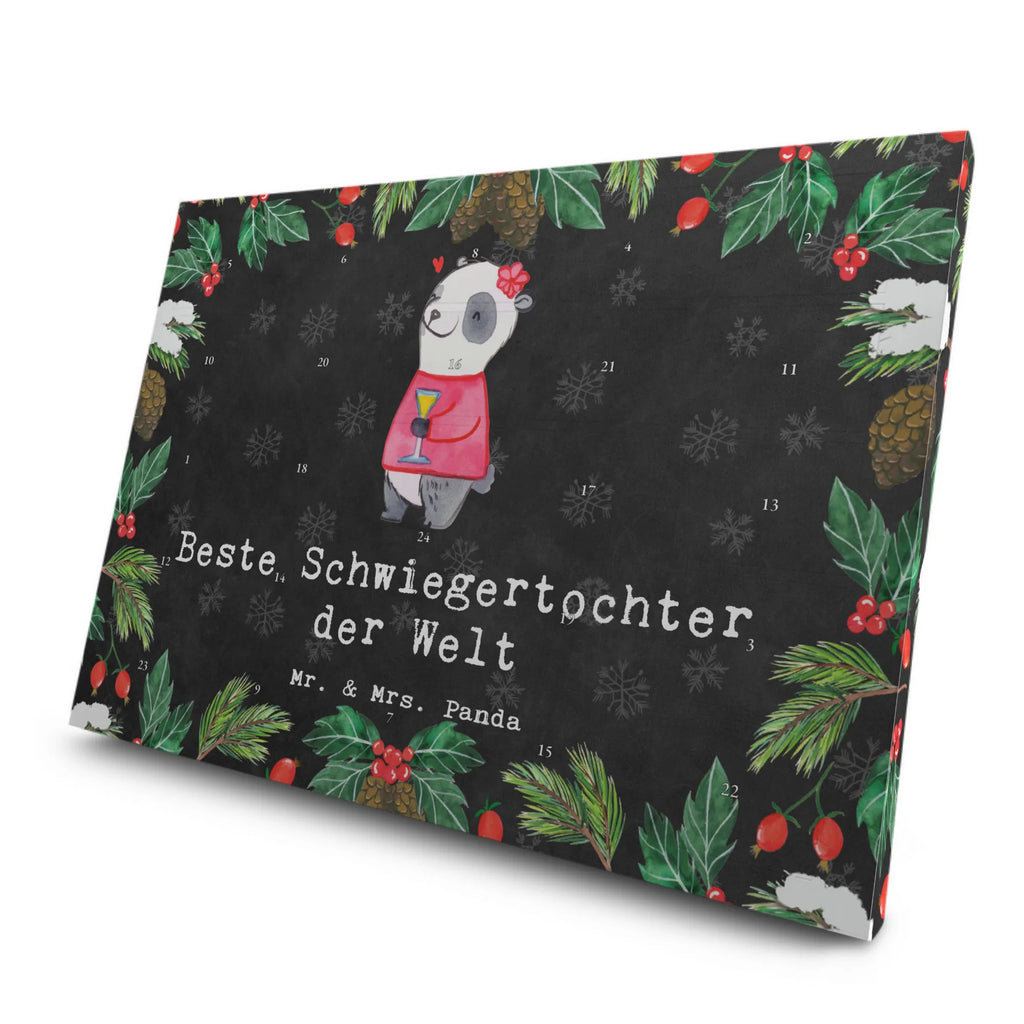 Tee Adventskalender Panda Beste Schwiegertochter der Welt Adventskalender, Kerzen Adventskalender, Duftkerzen Adventskalender, für, Dankeschön, Geschenk, Schenken, Geburtstag, Geburtstagsgeschenk, Geschenkidee, Danke, Bedanken, Mitbringsel, Freude machen, Geschenktipp, Schwiegertochter, Tochter, Ehefrau des Sohns, Frau, angeheiratet, Hochzeit