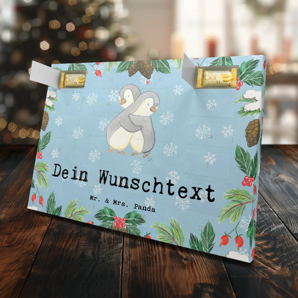 Personalisierter Marzipan Adventskalender Pinguin Beste Tante der Welt Personalisierter Marzipan Adventskalender, für, Dankeschön, Geschenk, Schenken, Geburtstag, Geburtstagsgeschenk, Geschenkidee, Danke, Bedanken, Mitbringsel, Freude machen, Geschenktipp, Tante, Patentante, Paten Tante, Lieblingstante, Taufpartner, Taufe, Familie, Kleinigkeit, Nichte, Neffe