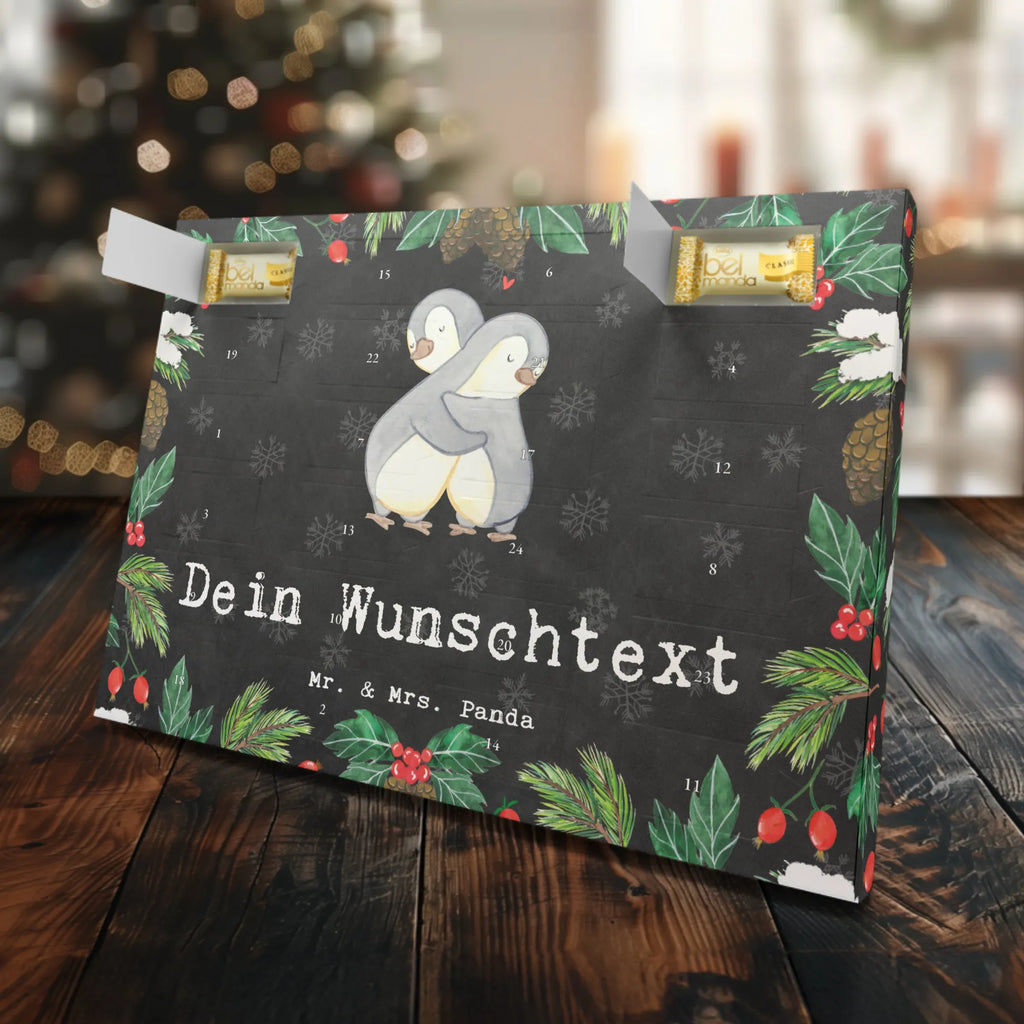 Personalisierter Marzipan Adventskalender Pinguin Beste Tante der Welt Personalisierter Marzipan Adventskalender, für, Dankeschön, Geschenk, Schenken, Geburtstag, Geburtstagsgeschenk, Geschenkidee, Danke, Bedanken, Mitbringsel, Freude machen, Geschenktipp, Tante, Patentante, Paten Tante, Lieblingstante, Taufpartner, Taufe, Familie, Kleinigkeit, Nichte, Neffe