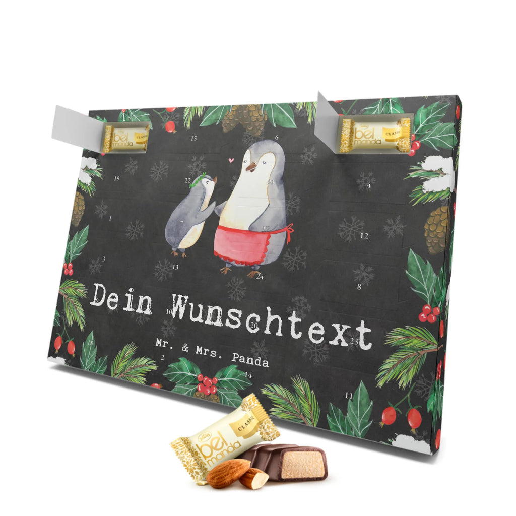 Personalisierter Marzipan Adventskalender Pinguin Beste Mutter der Welt Personalisierter Marzipan Adventskalender, für, Dankeschön, Geschenk, Schenken, Geburtstag, Geburtstagsgeschenk, Geschenkidee, Danke, Bedanken, Mitbringsel, Freude machen, Geschenktipp, Mama, Mami, Mutter, Muttertag, Mutti, Ma, Tochter, Sohn, Beste Mama, Beste, Supermama