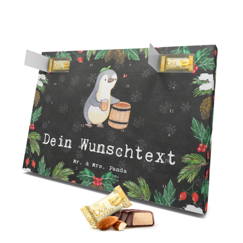 Personalisierter Marzipan Adventskalender Pinguin Bester Trinkbruder der Welt Personalisierter Marzipan Adventskalender, für, Dankeschön, Geschenk, Schenken, Geburtstag, Geburtstagsgeschenk, Geschenkidee, Danke, Bedanken, Mitbringsel, Freude machen, Geschenktipp, Trinkbruder, Trinkkumpel, Kumpel, Saufkumpane, Kumpane, Trinken, Party, Kleinigkeit