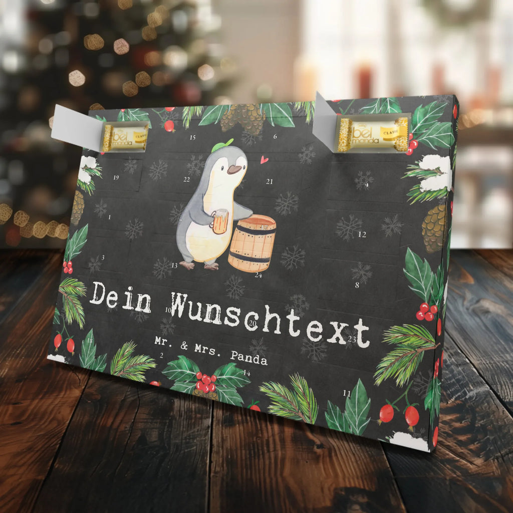 Personalisierter Marzipan Adventskalender Pinguin Bester Trinkbruder der Welt Personalisierter Marzipan Adventskalender, für, Dankeschön, Geschenk, Schenken, Geburtstag, Geburtstagsgeschenk, Geschenkidee, Danke, Bedanken, Mitbringsel, Freude machen, Geschenktipp, Trinkbruder, Trinkkumpel, Kumpel, Saufkumpane, Kumpane, Trinken, Party, Kleinigkeit