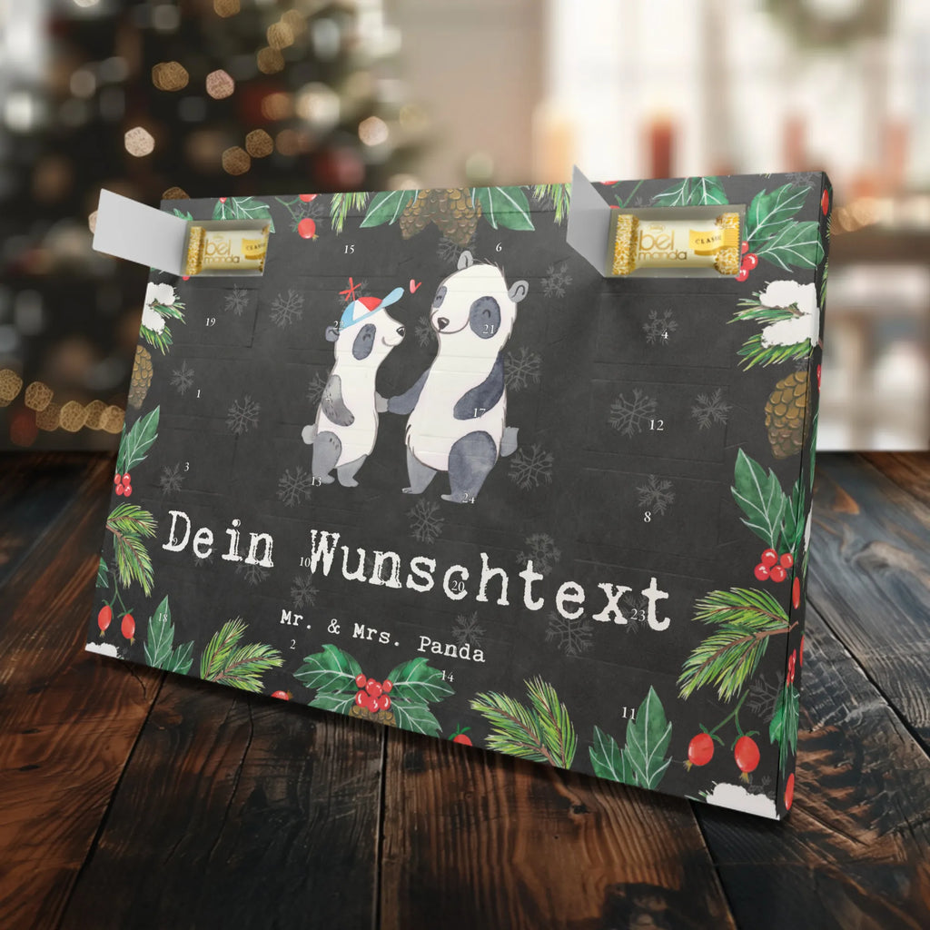 Personalisierter Marzipan Adventskalender Panda Bester Vater der Welt Personalisierter Marzipan Adventskalender, für, Dankeschön, Geschenk, Schenken, Geburtstag, Geburtstagsgeschenk, Geschenkidee, Danke, Bedanken, Mitbringsel, Freude machen, Geschenktipp, Vater, Papa, Dad, Daddy, Paps, Papi, Vati, Eltern, Geschenk Vater, Mann, Familie, Bester, Kleinigkeit