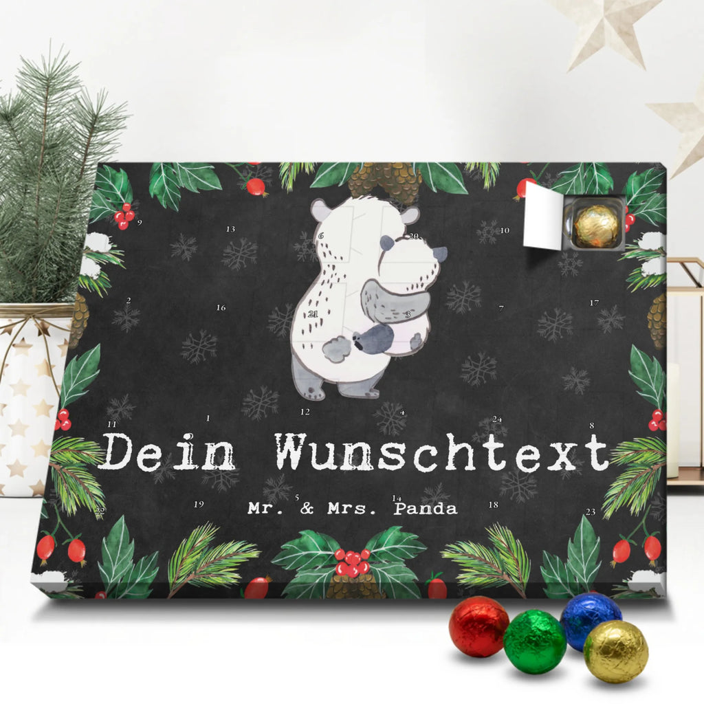 Personalisierter Schoko Adventskalender Panda Beste Pflegeeltern der Welt Personalisierter Adventskalender, Adventskalender mit Namen, für, Dankeschön, Geschenk, Schenken, Geburtstag, Geburtstagsgeschenk, Geschenkidee, Danke, Bedanken, Mitbringsel, Freude machen, Geschenktipp, Pflegeeltern, Pflegekind, Adoption, Eltern, Mama, Papa, Mami, Papi, Familie, Elternpaar, Mama und Papa