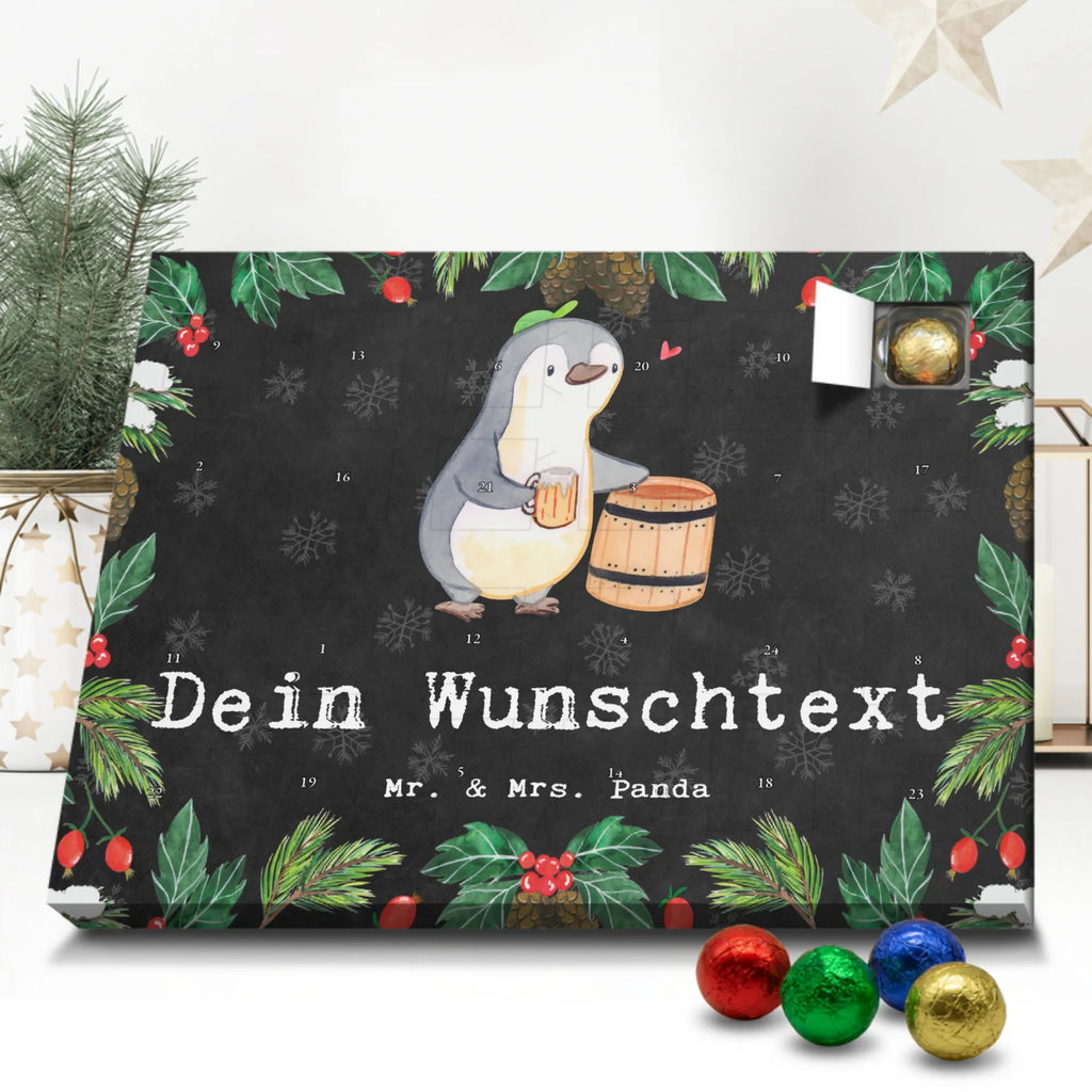 Personalisierter Schoko Adventskalender Pinguin Bester Trinkbruder der Welt Personalisierter Adventskalender, Adventskalender mit Namen, für, Dankeschön, Geschenk, Schenken, Geburtstag, Geburtstagsgeschenk, Geschenkidee, Danke, Bedanken, Mitbringsel, Freude machen, Geschenktipp, Trinkbruder, Trinkkumpel, Kumpel, Saufkumpane, Kumpane, Trinken, Party, Kleinigkeit