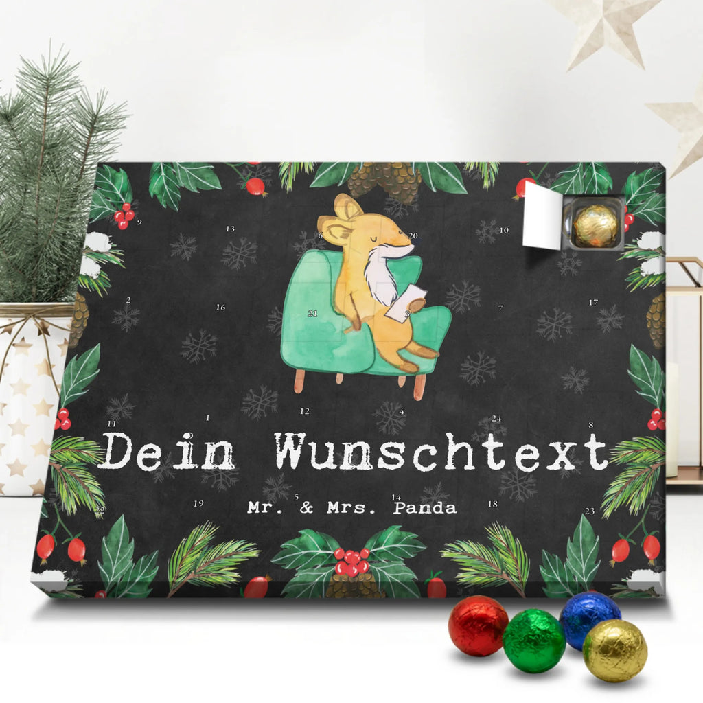 Personalisierter Schoko Adventskalender Fuchs Bester Zuhörer der Welt Personalisierter Adventskalender, Adventskalender mit Namen, für, Dankeschön, Geschenk, Schenken, Geburtstag, Geburtstagsgeschenk, Geschenkidee, Danke, Bedanken, Mitbringsel, Freude machen, Geschenktipp, Zuhörer, Freund, Freundin, offenes Ohr, Hilfsbereit, Hilfe