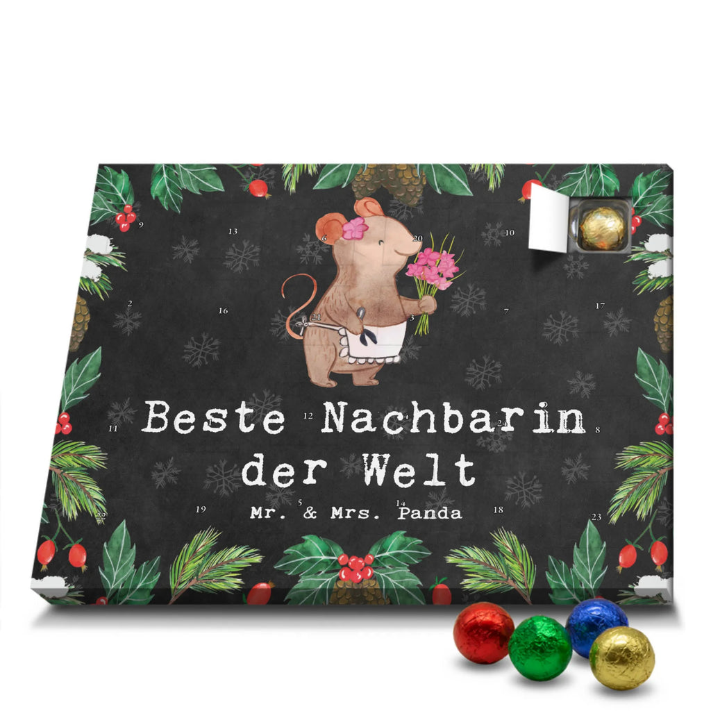 Schoko Adventskalender Maus Beste Nachbarin der Welt Adventskalender, Schokoladen Adventskalender, Schoko Adventskalender, für, Dankeschön, Geschenk, Schenken, Geburtstag, Geburtstagsgeschenk, Geschenkidee, Danke, Bedanken, Mitbringsel, Freude machen, Geschenktipp, Nachbarin, Nachbarn, Nachbarschaft, Freundin, Angrenzer, Anwohnerin, Bewohnerin, Freundschaft