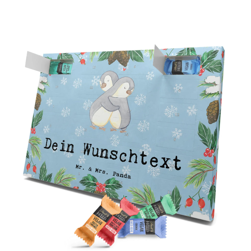 Personalisierter veganer Adventskalender Pinguin Beste Beziehung der Welt Personalisierter veganer Adventskalender, für, Dankeschön, Geschenk, Schenken, Geburtstag, Geburtstagsgeschenk, Geschenkidee, Danke, Bedanken, Mitbringsel, Freude machen, Geschenktipp, Beziehung, Zusammen sein, Miteinander gehen, Liebe, Verlieb, Liebesgeschenk