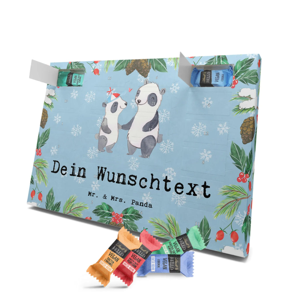 Personalisierter veganer Adventskalender Panda Bester Cousin der Welt Personalisierter veganer Adventskalender, für, Dankeschön, Geschenk, Schenken, Geburtstag, Geburtstagsgeschenk, Geschenkidee, Danke, Bedanken, Mitbringsel, Freude machen, Geschenktipp, Cousin, Kousin, Vetter, Sohn von Onkel, Sohn von Tante, Familie, Verwandtschaft, Cousine