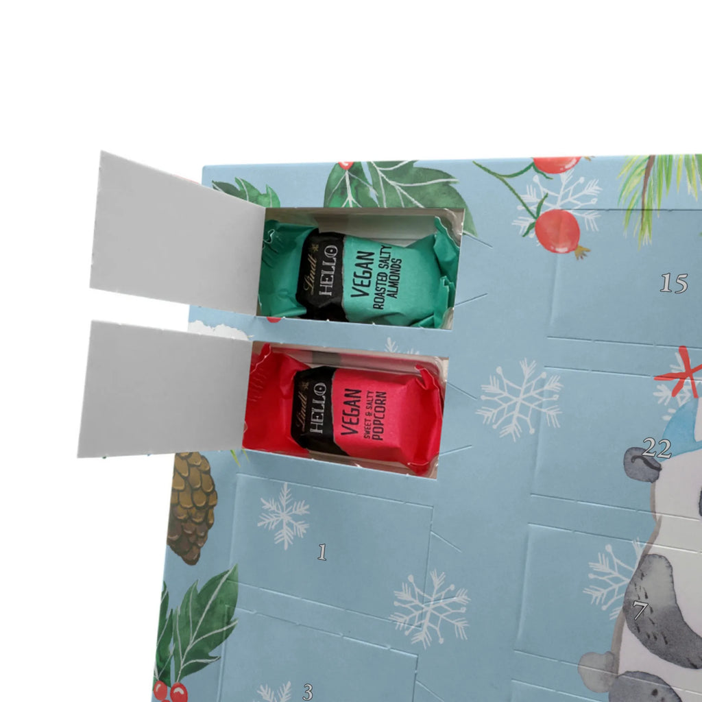 Personalisierter veganer Adventskalender Panda Bester Cousin der Welt Personalisierter veganer Adventskalender, für, Dankeschön, Geschenk, Schenken, Geburtstag, Geburtstagsgeschenk, Geschenkidee, Danke, Bedanken, Mitbringsel, Freude machen, Geschenktipp, Cousin, Kousin, Vetter, Sohn von Onkel, Sohn von Tante, Familie, Verwandtschaft, Cousine