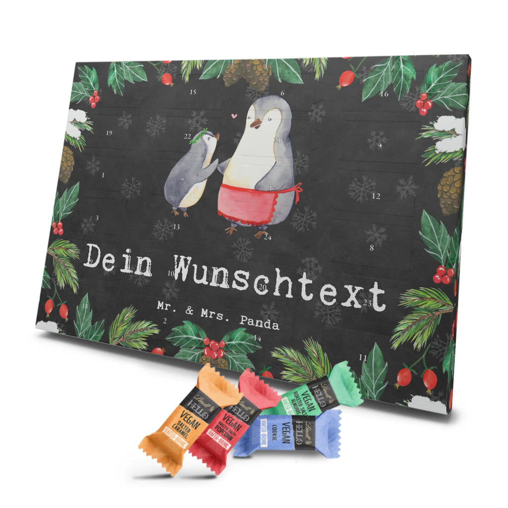 Personalisierter veganer Adventskalender Pinguin Beste Mutter der Welt Personalisierter veganer Adventskalender, für, Dankeschön, Geschenk, Schenken, Geburtstag, Geburtstagsgeschenk, Geschenkidee, Danke, Bedanken, Mitbringsel, Freude machen, Geschenktipp, Mama, Mami, Mutter, Muttertag, Mutti, Ma, Tochter, Sohn, Beste Mama, Beste, Supermama