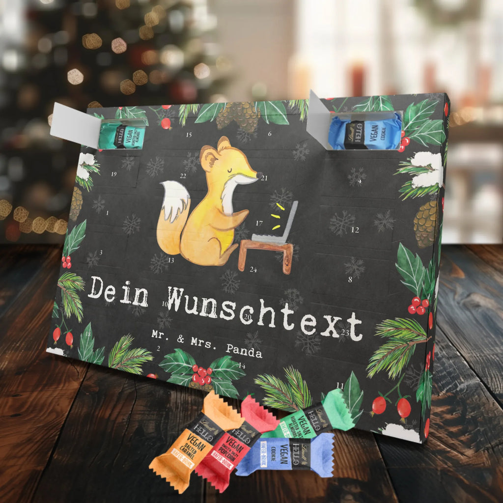 Personalisierter veganer Adventskalender Fuchs Bester Sitznachbar der Welt Personalisierter veganer Adventskalender, für, Dankeschön, Geschenk, Schenken, Geburtstag, Geburtstagsgeschenk, Geschenkidee, Danke, Bedanken, Mitbringsel, Freude machen, Geschenktipp, Sitznachbar, Stuhlnachbar, Nachbar, Uni, Universität, Seminar, Kommilitone, Tischnachbar, Schule, Mitschüler, Mitstudent, Hochschule