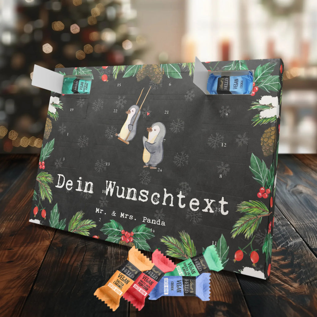 Personalisierter veganer Adventskalender Pinguin Beste Patentante der Welt Personalisierter veganer Adventskalender, für, Dankeschön, Geschenk, Schenken, Geburtstag, Geburtstagsgeschenk, Geschenkidee, Danke, Bedanken, Mitbringsel, Freude machen, Geschenktipp, Patentante, Paten Tante, Lieblingstante, Taufpartner, Taufe, Familie, Kleinigkeit, Nichte, Neffe