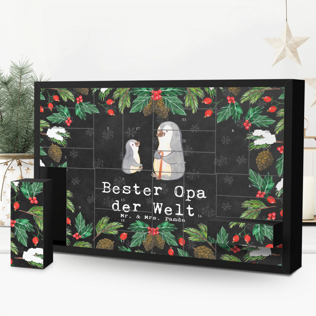 Befüllbarer Adventskalender Pinguin Bester Opa der Welt Befüllbarer Adventskalender, Adventskalender zum selbst befüllen, für, Dankeschön, Geschenk, Schenken, Geburtstag, Geburtstagsgeschenk, Geschenkidee, Danke, Bedanken, Mitbringsel, Freude machen, Geschenktipp, Großvater, Grossvater, Opa, Opi. Großpapa, Großeltern, Enkel, Enkelin, Enkelkind, Kleinigkeit, Oppa, Oppi, Bester