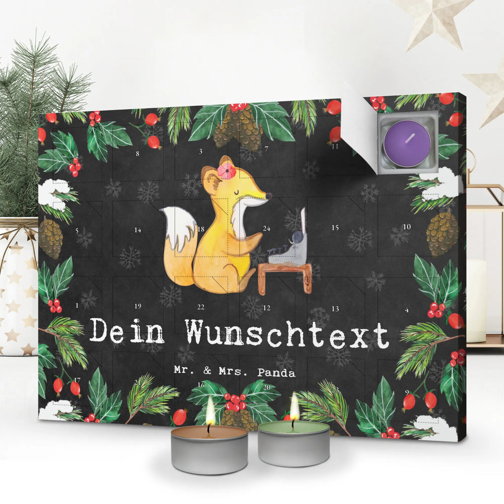 Personalisierter Duftkerzen Adventskalender Fuchs Beste Kollegin der Welt Personalisierter Duftkerzen Adventskalender, für, Dankeschön, Geschenk, Schenken, Geburtstag, Geburtstagsgeschenk, Geschenkidee, Danke, Bedanken, Mitbringsel, Freude machen, Geschenktipp, Arbeitskollegin, Kollegin, Freundin, Büro, Abschiedsgeschenk, Ruhestand, Arbeit, Mitarbeiterin, Berufsgenossin, Beruf