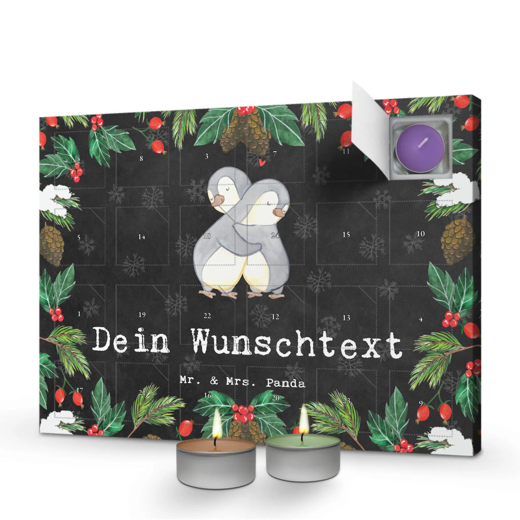 Personalisierter Duftkerzen Adventskalender Pinguin Bester Lieblingsmensch der Welt Personalisierter Duftkerzen Adventskalender, für, Dankeschön, Geschenk, Schenken, Geburtstag, Geburtstagsgeschenk, Geschenkidee, Danke, Bedanken, Mitbringsel, Freude machen, Geschenktipp, Lieblingsmensch, Lieblings Mensch, Liebling, Partner, Bae, beste Freundin, Freund, Liebe, Herz, Love, Mama, Papa, Familie