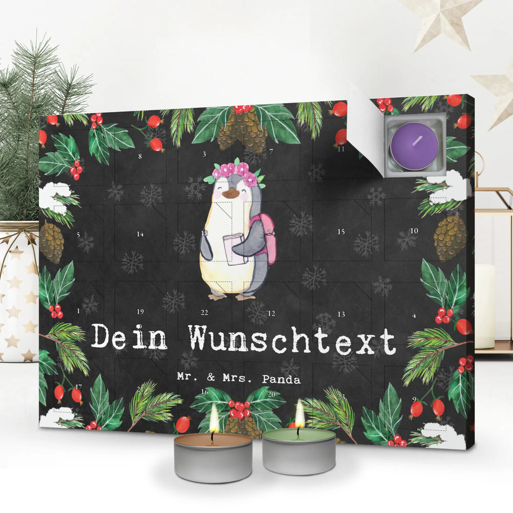 Personalisierter Duftkerzen Adventskalender Pinguin Beste Tochter der Welt Personalisierter Duftkerzen Adventskalender, für, Dankeschön, Geschenk, Schenken, Geburtstag, Geburtstagsgeschenk, Geschenkidee, Danke, Bedanken, Mitbringsel, Freude machen, Geschenktipp, Tochter, Töchter, Töchterchen, Geburt, Kleine, Mutter, Vater, Kind, Kinder, Familie, Belohnung