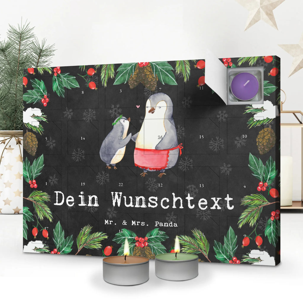 Personalisierter Duftkerzen Adventskalender Pinguin Beste Mutter der Welt Personalisierter Duftkerzen Adventskalender, für, Dankeschön, Geschenk, Schenken, Geburtstag, Geburtstagsgeschenk, Geschenkidee, Danke, Bedanken, Mitbringsel, Freude machen, Geschenktipp, Mama, Mami, Mutter, Muttertag, Mutti, Ma, Tochter, Sohn, Beste Mama, Beste, Supermama