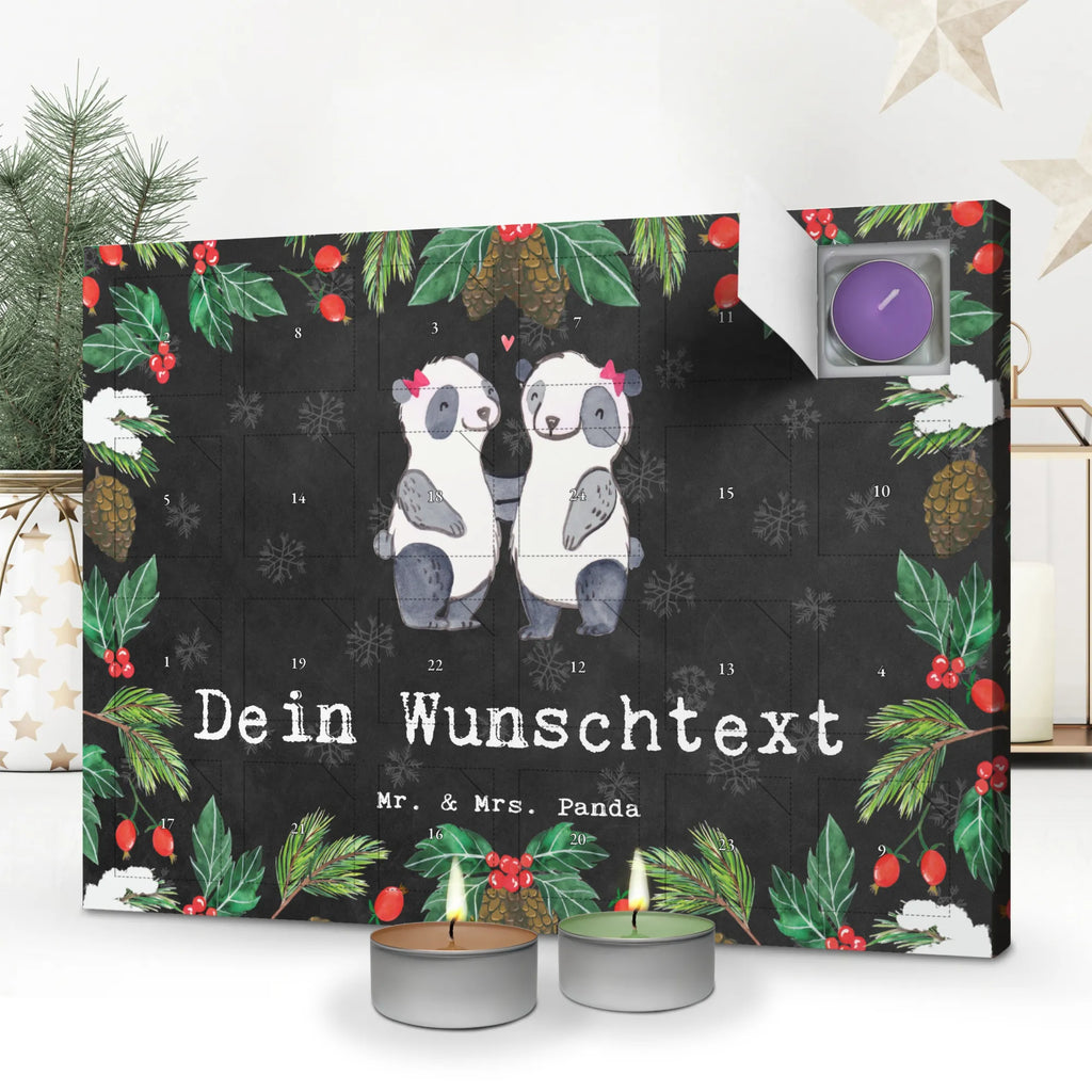 Personalisierter Duftkerzen Adventskalender Panda Beste Halbtante der Welt Personalisierter Duftkerzen Adventskalender, für, Dankeschön, Geschenk, Schenken, Geburtstag, Geburtstagsgeschenk, Geschenkidee, Danke, Bedanken, Mitbringsel, Freude machen, Geschenktipp, Halbtante, Tante, beste Tante, Stieftante, Stief, Stiefgeschwister, Familie, Kleinigkeit