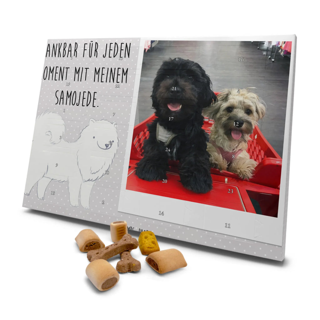 Personalisierter Hunde Foto Adventskalender Samojede Moment Personalisierter Hunde Foto Adventskalender, Hund, Hunderasse, Rassehund, Hundebesitzer, Geschenk, Tierfreund, Schenken, Welpe, Samojede, Samojedenhund, Samojedenspitz