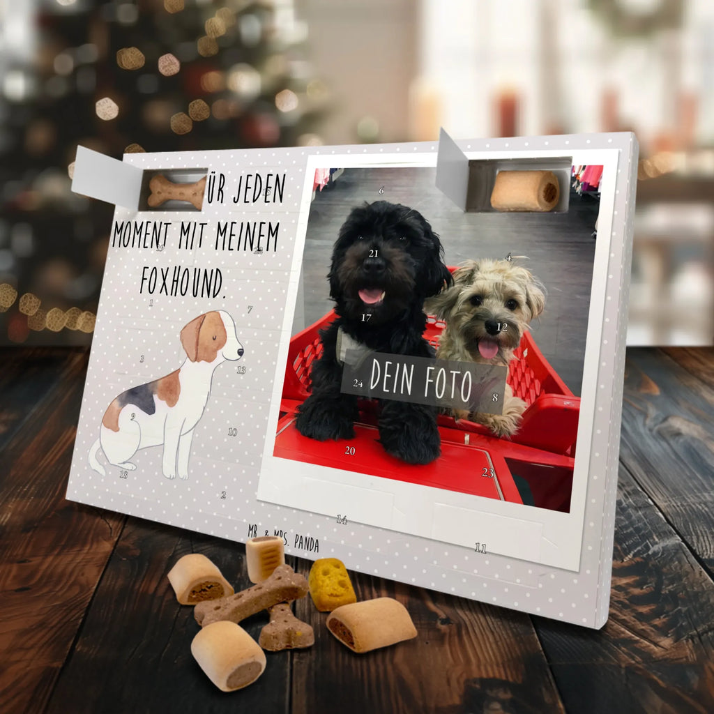 Personalisierter Hunde Foto Adventskalender Foxhound Moment Personalisierter Hunde Foto Adventskalender, Hund, Hunderasse, Rassehund, Hundebesitzer, Geschenk, Tierfreund, Schenken, Welpe, Foxhound, Jagdhund, Laufhund