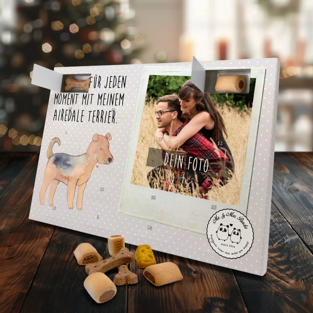 Personalisierter Hunde Foto Adventskalender Airedale Terrier Moment Personalisierter Hunde Foto Adventskalender, Hund, Hunderasse, Rassehund, Hundebesitzer, Geschenk, Tierfreund, Schenken, Welpe, Airedale Terrier