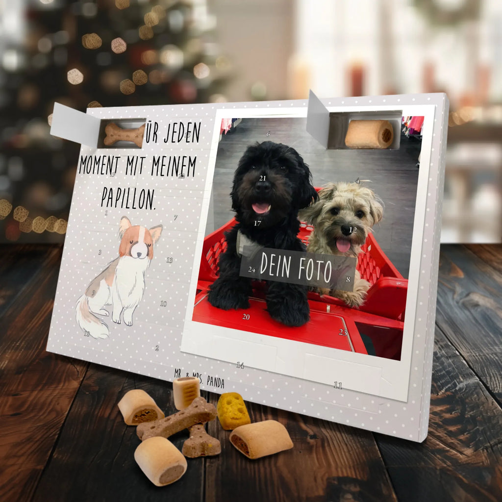 Personalisierter Hunde Foto Adventskalender Papillon Moment Personalisierter Hunde Foto Adventskalender, Hund, Hunderasse, Rassehund, Hundebesitzer, Geschenk, Tierfreund, Schenken, Welpe, Kontinentaler Zwergspaniel, Papillon