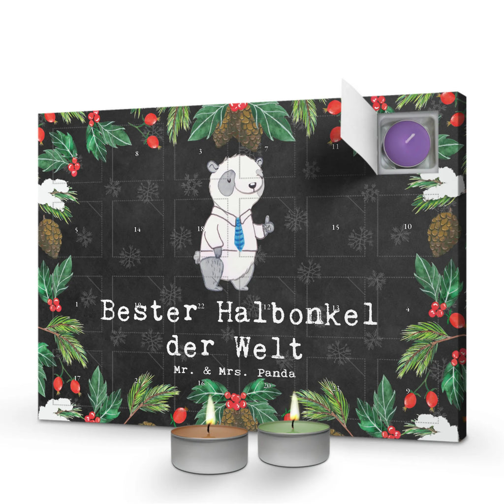 Duftkerzen Adventskalender Panda Bester Halbonkel der Welt Adventskalender, Kerzen Adventskalender, Duftkerzen Adventskalender, für, Dankeschön, Geschenk, Schenken, Geburtstag, Geburtstagsgeschenk, Geschenkidee, Danke, Bedanken, Mitbringsel, Freude machen, Geschenktipp, Onkel, bester Onkel, Halbonkel, Stiefonkel, Stief, Stiefgeschwister, Familie, Kleinigkeit