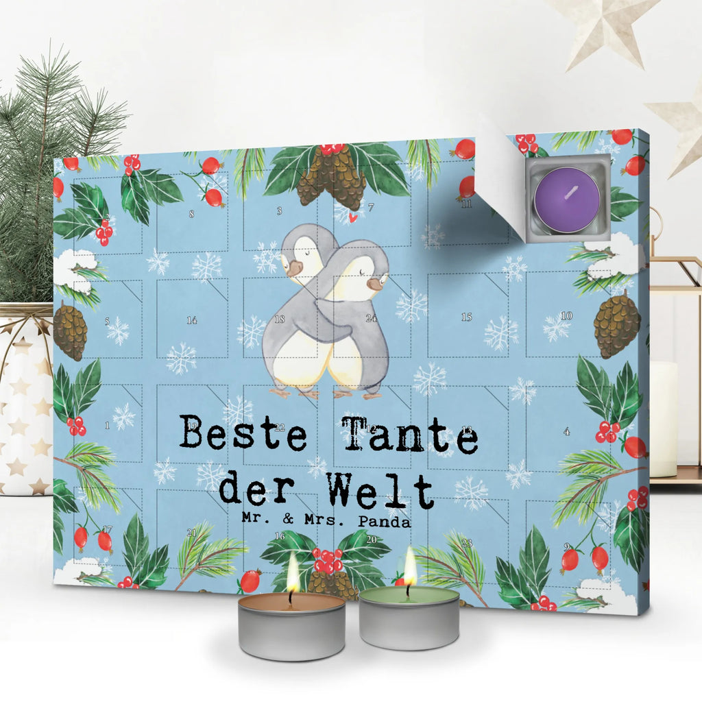 Duftkerzen Adventskalender Pinguin Beste Tante der Welt Adventskalender, Kerzen Adventskalender, Duftkerzen Adventskalender, für, Dankeschön, Geschenk, Schenken, Geburtstag, Geburtstagsgeschenk, Geschenkidee, Danke, Bedanken, Mitbringsel, Freude machen, Geschenktipp, Tante, Patentante, Paten Tante, Lieblingstante, Taufpartner, Taufe, Familie, Kleinigkeit, Nichte, Neffe