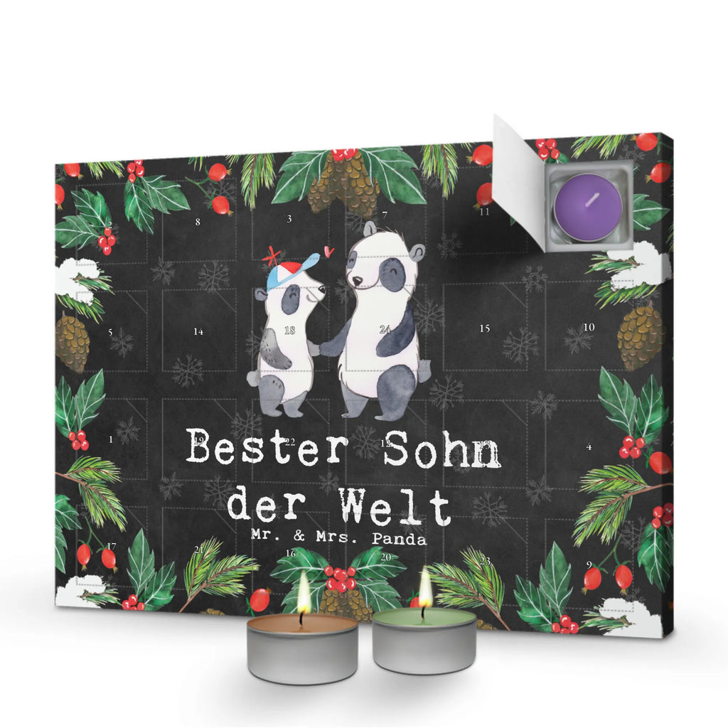 Duftkerzen Adventskalender Panda Bester Sohn der Welt Adventskalender, Kerzen Adventskalender, Duftkerzen Adventskalender, für, Dankeschön, Geschenk, Schenken, Geburtstag, Geburtstagsgeschenk, Geschenkidee, Danke, Bedanken, Mitbringsel, Freude machen, Geschenktipp, Sohn, Sohnemann, Söhnchen, Bube, Bub, Nachwuchs, Nachkomme, Kind, Familie, Vater, Belohnung