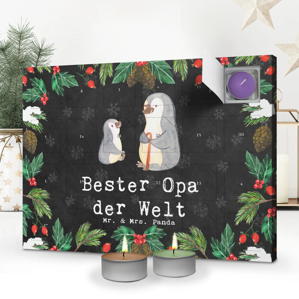 Duftkerzen Adventskalender Pinguin Bester Opa der Welt Adventskalender, Kerzen Adventskalender, Duftkerzen Adventskalender, für, Dankeschön, Geschenk, Schenken, Geburtstag, Geburtstagsgeschenk, Geschenkidee, Danke, Bedanken, Mitbringsel, Freude machen, Geschenktipp, Großvater, Grossvater, Opa, Opi. Großpapa, Großeltern, Enkel, Enkelin, Enkelkind, Kleinigkeit, Oppa, Oppi, Bester